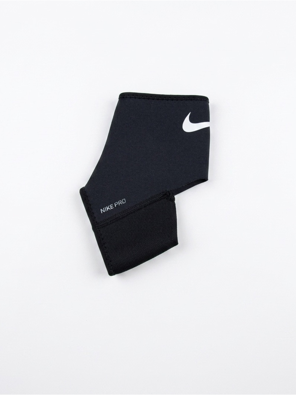 Nike Black Ankle Sleeve with White Swoosh
